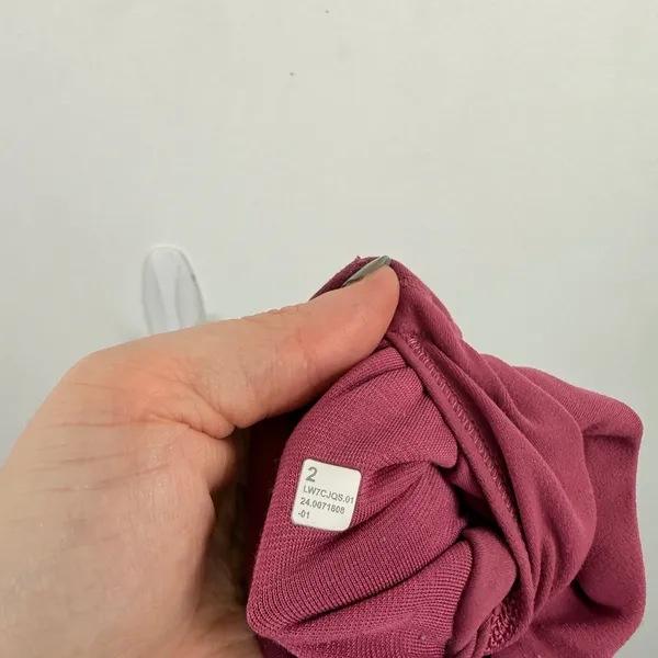 Lululemon Align Short 4" Nulu Shorts Plum High Rise Gym Yoga Active Womens 2 - Image 5
