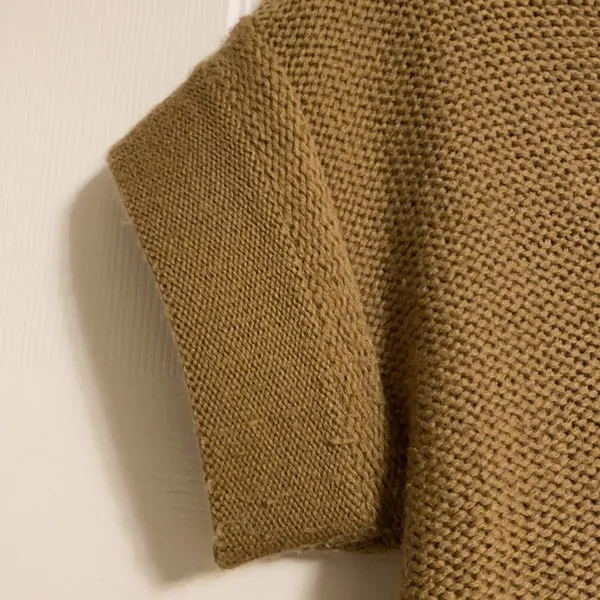 J Crew Factory Short-sleeve V Neck Long Sweater - Image 2