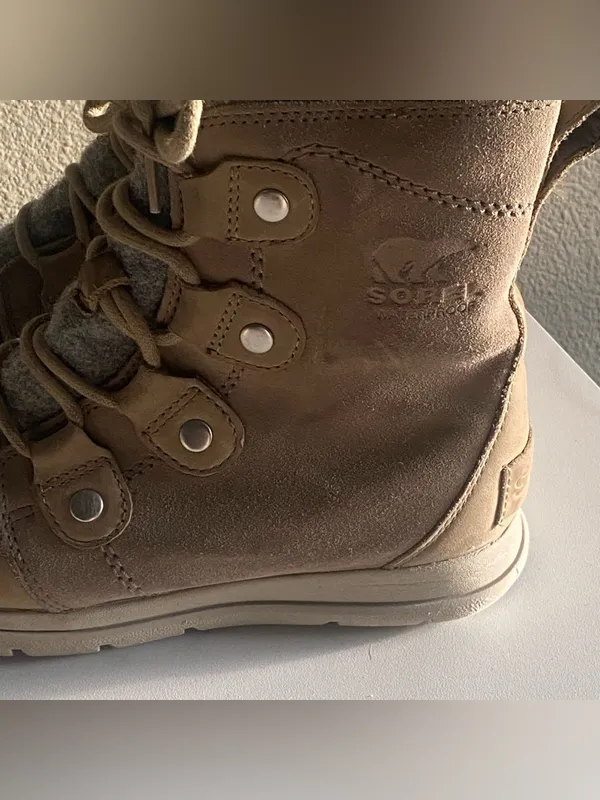 Sorel Boots‎ Tan & Grey size 6 - Image 8