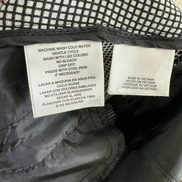 Anne Klein Black White Checkered Cropped Tapered Leg Ankle Fit Trousers‎ Size 8 - Image 9