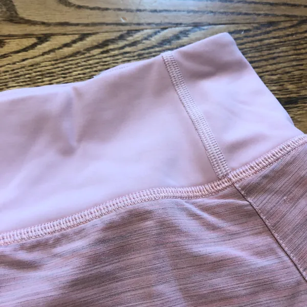 Athleta Run With It Textured Shorts Pink - Image 3