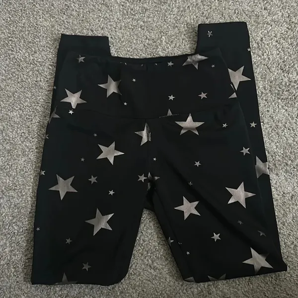 As Revival Star Print Leggings Black - Image 2