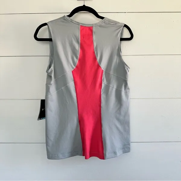 Nike Women’s Large Power Tank Base Grey Geranium New NWT - Image 4