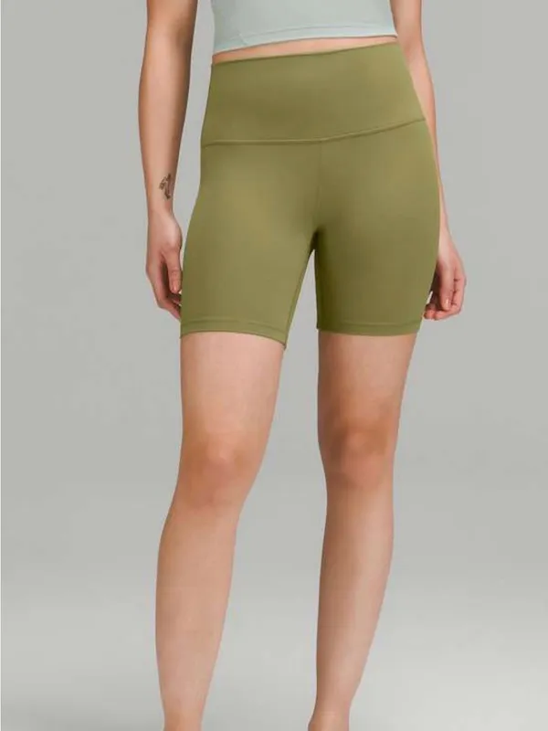 Lululemon Align High-Rise Short 6" Bronze Green Size 4 - Image 4