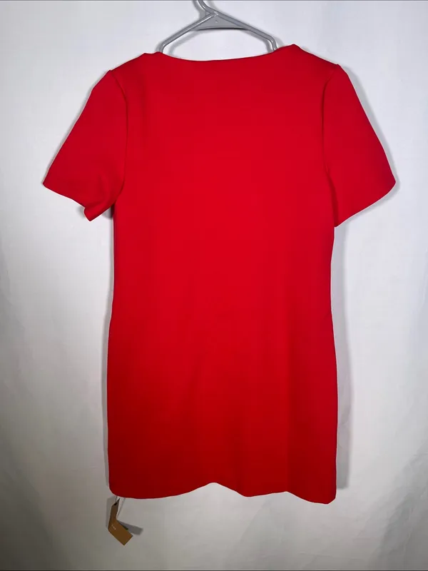 Reformation Womens Carol Knit Red Mini Dress Xs New With Tags - Image 5