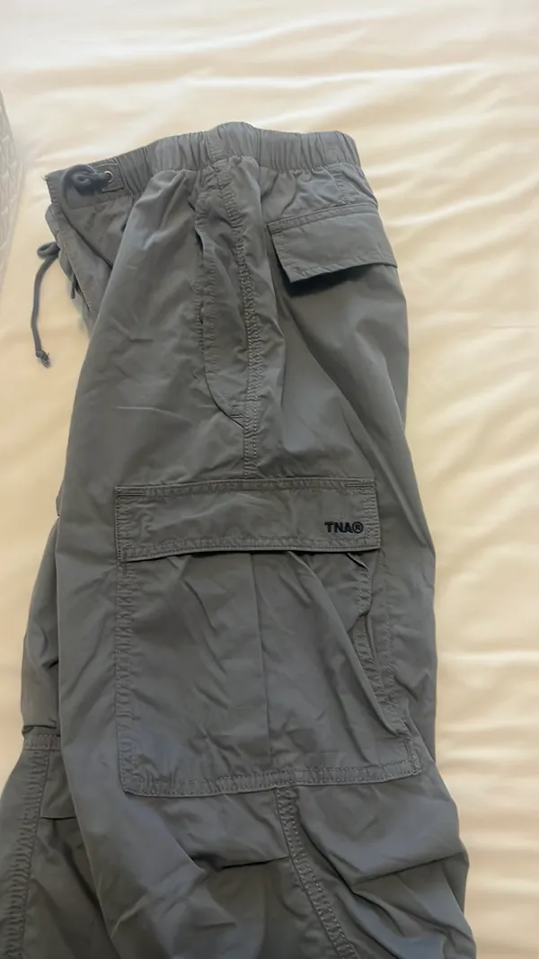 Aritzia Grey Cargo Pant - Image 2