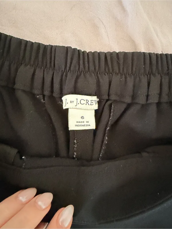 J. Crew Black Dress Trousers - Tailored Straight Leg - Image 3