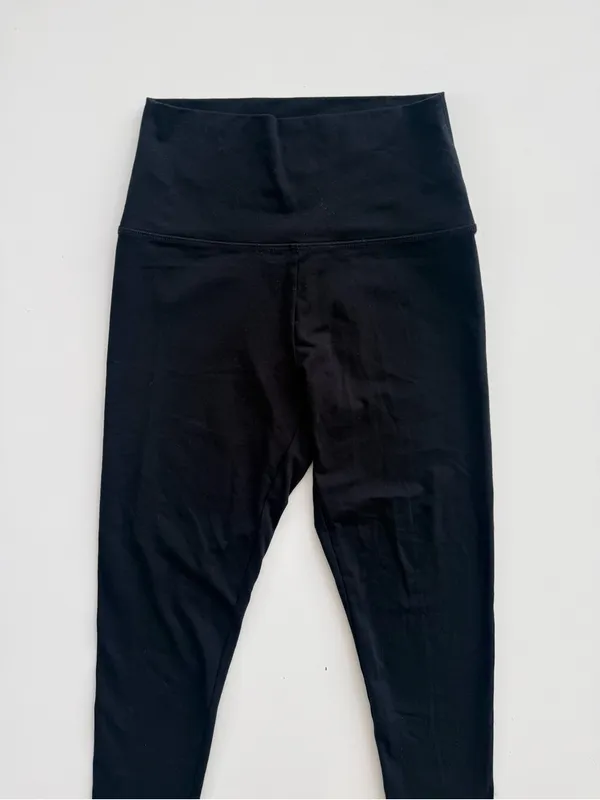 OFFLINE By Aerie OG Cotton High Waisted Leggings - Black - Small - Image 3