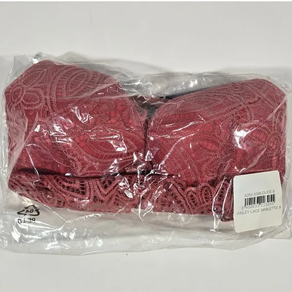 Frederick's of Hollywood‎ Lace Bralette Duce Red Burgundy Bralet Bralette S - Image 7