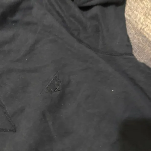 Vintage Y2K Nike Black Mock Neck Athletic Top Women's‎ - Image 2