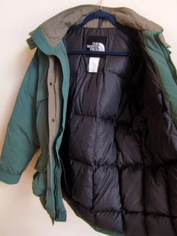 Women's Small - The North Face Goose Down Green Puffer Parka Warm Jacket - Image 10