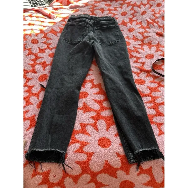 Abercrombie black high rise jeans - Image 3