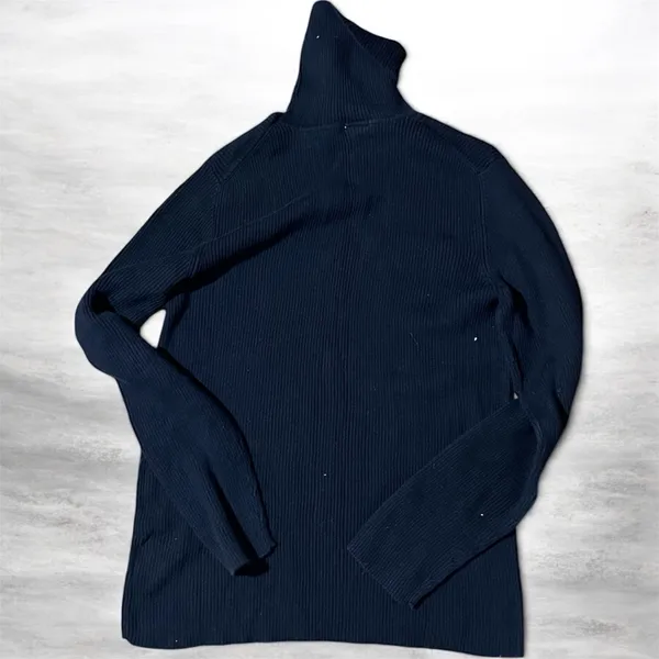 Faded Glory Black Women's Cowl Neck Sweater #352 - Image 2