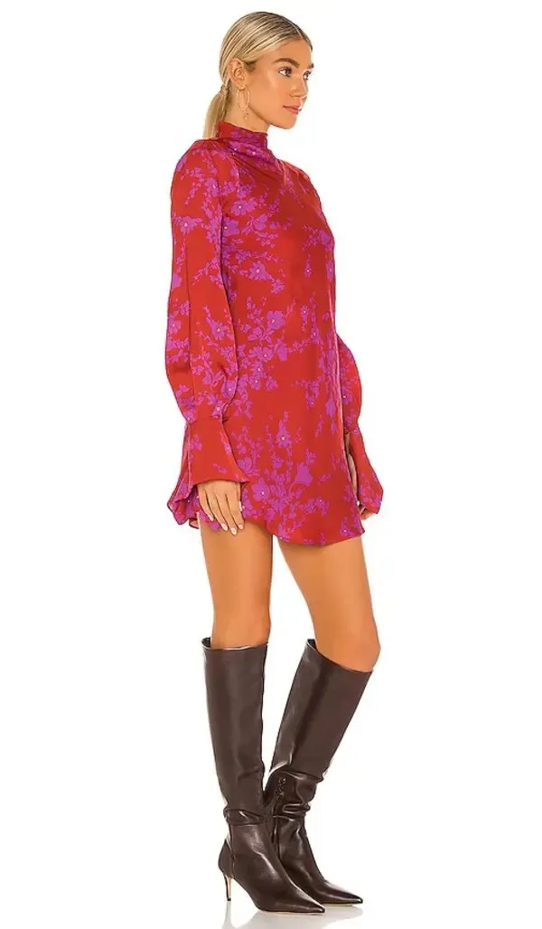 Free People Satin Dress - Image 3