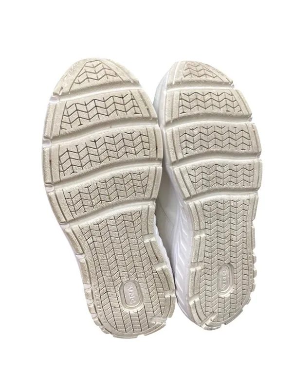 Brooks Addiction womens white leather casual walking sneakers sz 11B SKU 10-706 - Image 5