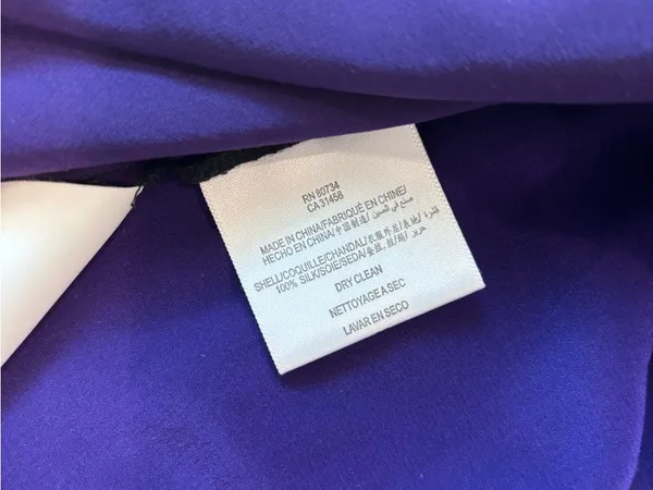 BCBG Max Azria Drea‎ Silk Blouse Size Small - Image 8