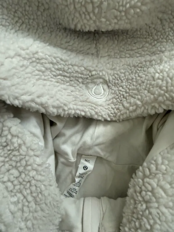 Lululemon Scuba Hoodie Half-Zip M/L Fleece - Image 3