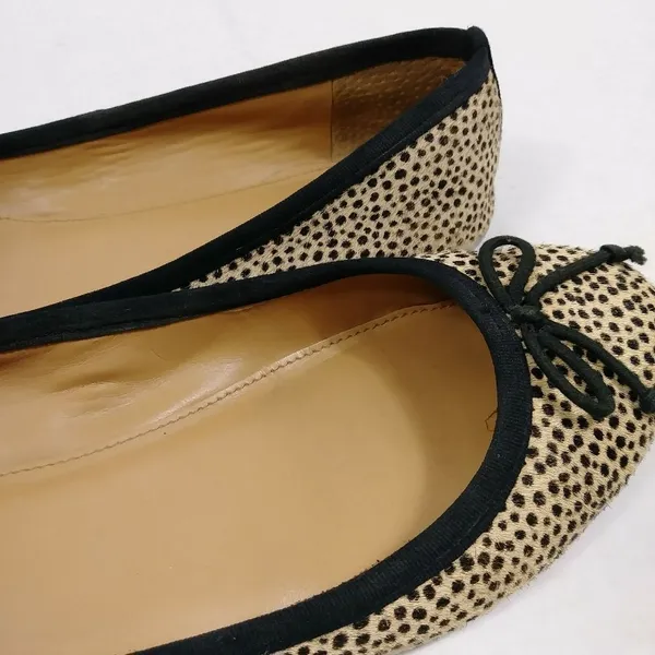 J. Crew Kiki Cheetah Animal Print Calf Hair Ballet Flats - Image 7