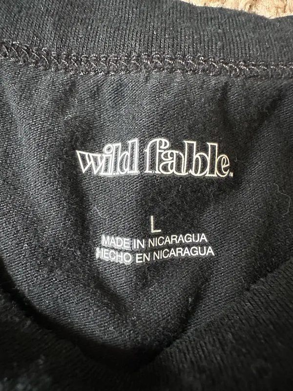 Wild Fable Black Crop Top - Image 3