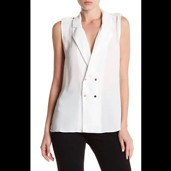 New. Ivory military top. NWT - Image 4