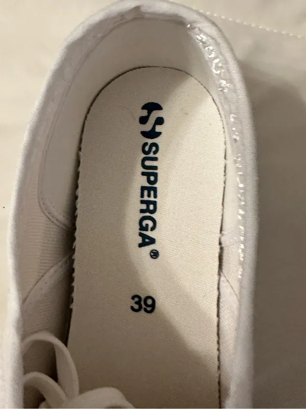 Superga Tank Multi Color Canvas Sneakers with Rainbow Eyelets - NWT - Size 8 - Image 11