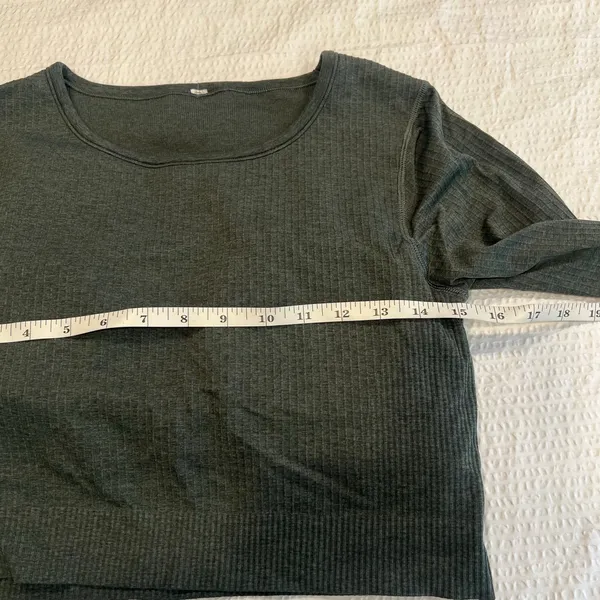 Lululemon Ebb to Street Long Sleeve Shirt 10 women - Image 6