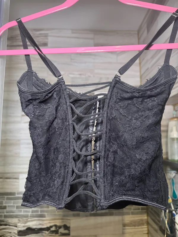 SheIn Black lace Corset - Image 3