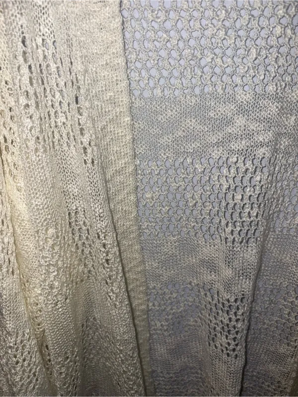 POL Open-Knit Cream Cardigan - Image 2