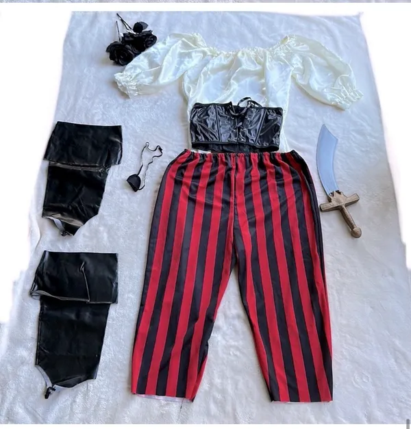 California Costumes Halloween Pirate Costume Sz L - Image 5