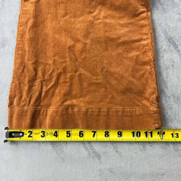 Rolla's Eastcoast Flare Pants 29 Camel Brown Corduroy High Rise 70s Retro - Image 5