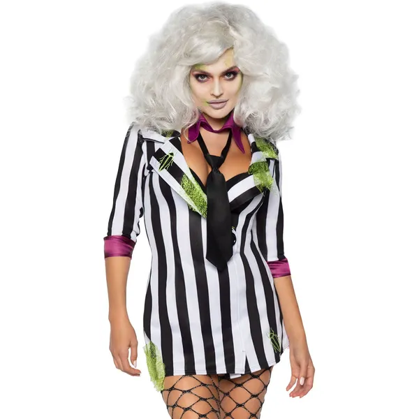 NEW Leg Avenue Beetle Bombshell Beetlejuice Sexy Costume Size Medium - Image 4