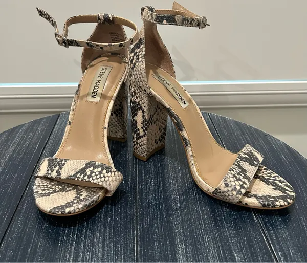 Steve Madden Snake Print Heels - Image 2