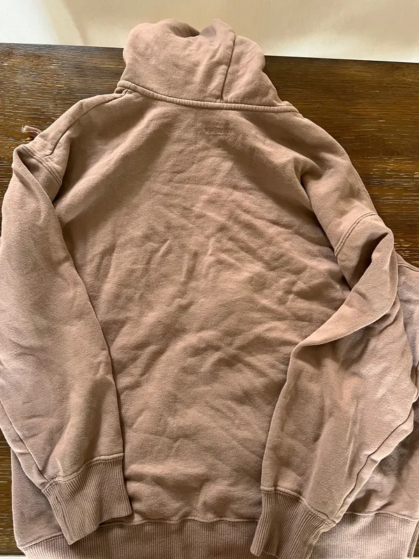 Hollister Brown Zip-Up Sweatshirt - Image 4
