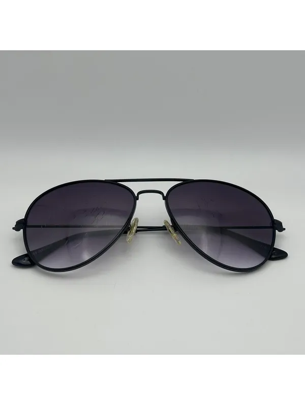 Diff Cruz Aviator Sunglasses Black Frame Purple Gradient Lenses - Image 3