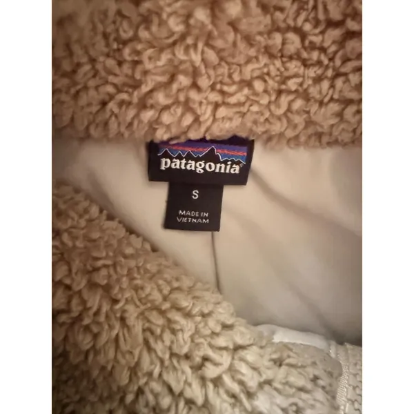 Patagonia Los Gatos High-Pile Fleece Vest Shroom Taupe Granola Girl Gorpcore S - Image 5