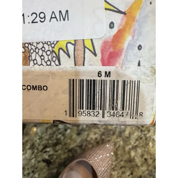 Jeffrey Campbell Zivote Crystal Satin Slingback Heels size 6 Light Pink Combo - Image 10