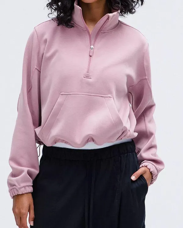 Lululemon Brushed Softstreme Half Zip - Image 5