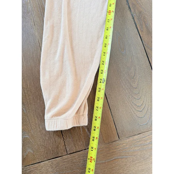 Boys Lie Terry Cloth Sweatpants Womens Peach Medium Meet Cupid Joggers‎ - Image 5