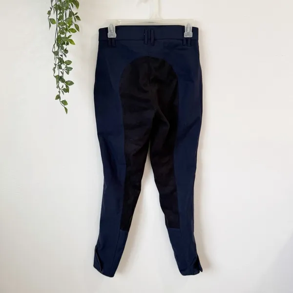 Barbour Lead Equestrian Trousers Breeches Navy US 6 - Image 3
