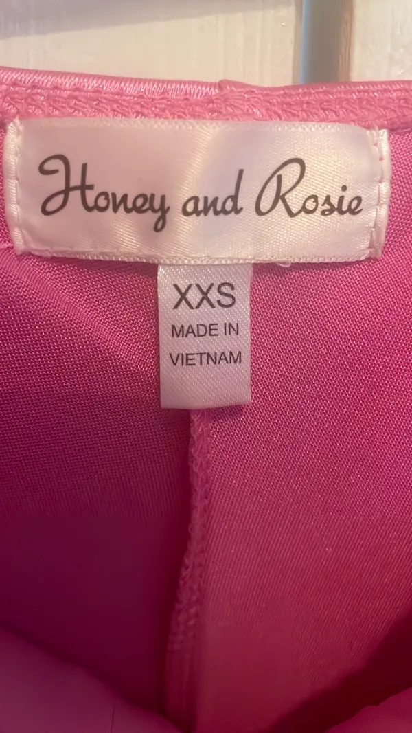 Pink Homecoming Dress Dillard's - Image 5