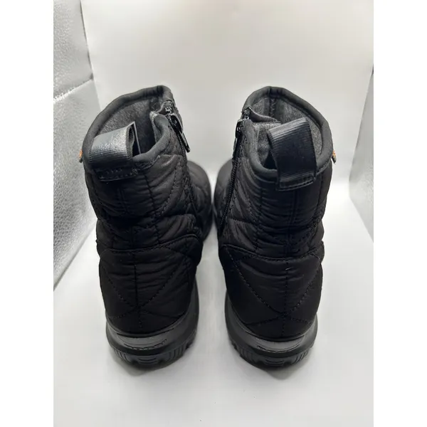 Bogs Snowday Low Black Waterproof Insulated Winter Boots Womens 7 72239-001 - Image 4