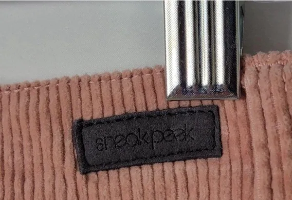 Sneak Peak Mauve Dusty Rose Pink Corduroy Mini Skirt Large - Image 7