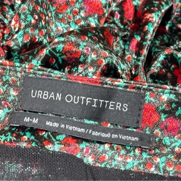 Urban Outfitters Rose Cinched Mini Dress Women’s Large - Image 2