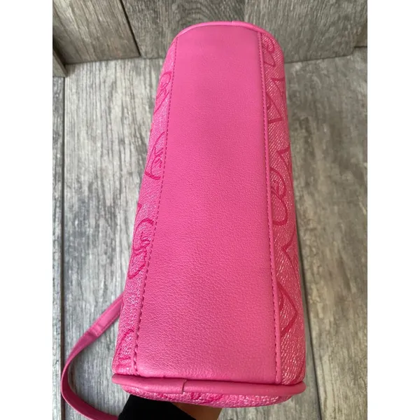 Juicy Couture | Pink Heart Logo Crossbody Bag & Card Holder Set - Image 7