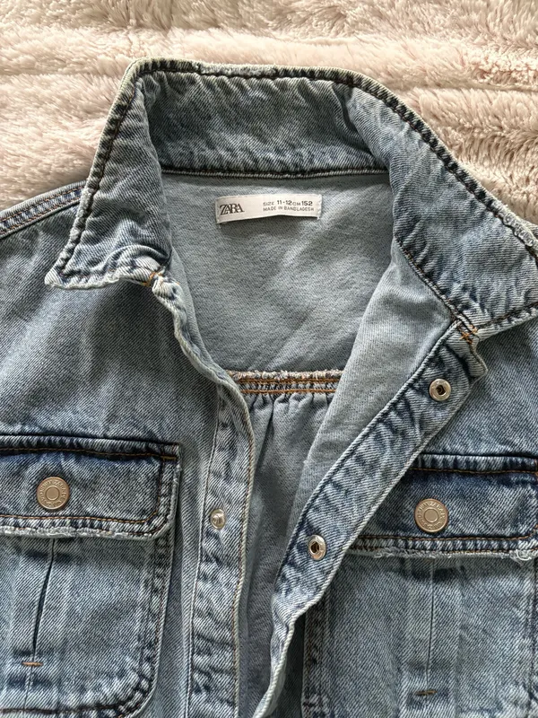 ZARA Jean Romper Blue - Image 5