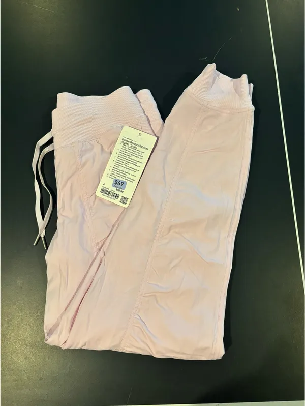 Pink Lululemon Joggers - Image 3