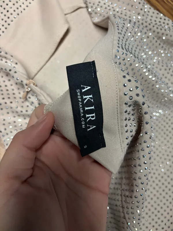 Nude Gem Dress Akira - Image 5