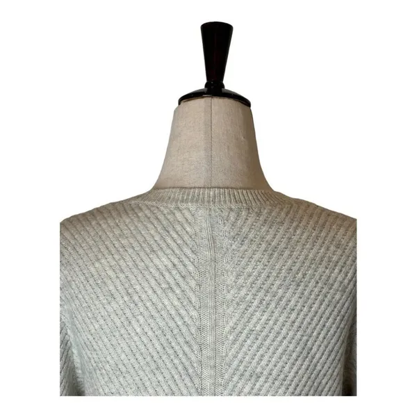 Club Monaco Sweater‎ Women Small Gray Wool Cashmere Blend Bell Sleeve Andreah - Image 6