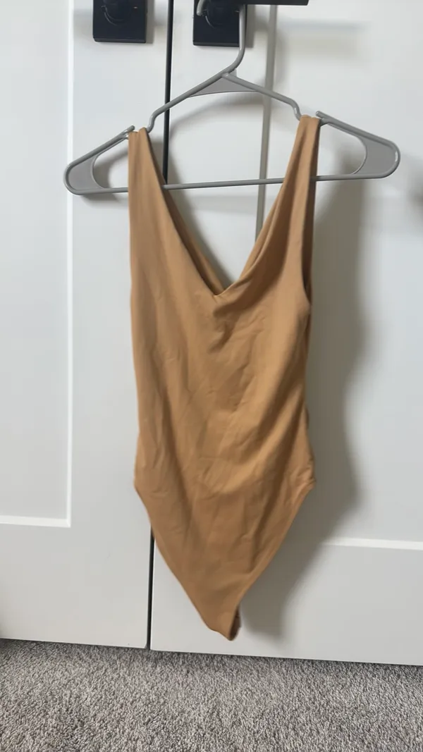 Beige bodysuit Tan Size M - Image 2