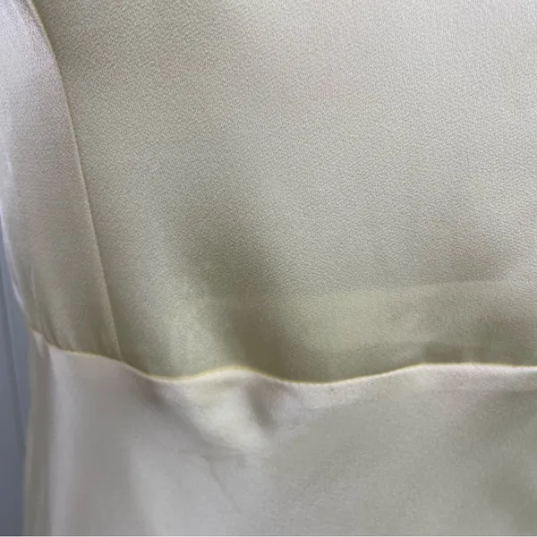 NEW Birdy Grey Jay Matte Satin Dress Lemon Sorbet Yellow Size Large Bridesmaid - Image 14